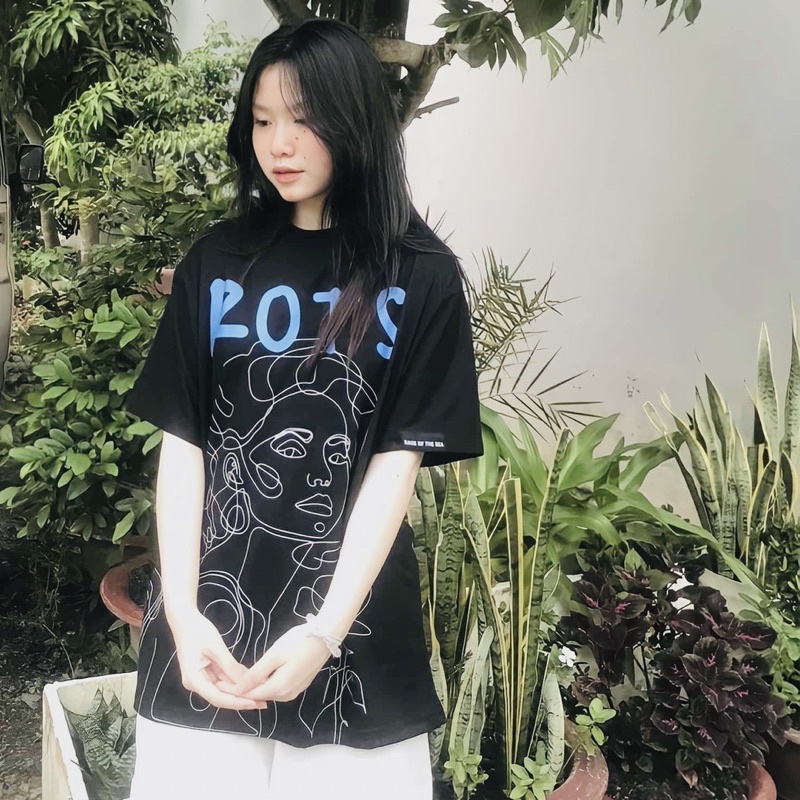 ÁO THUN (T-SHIRT) UNISEX RAGE OF THE SEA( ROTS) ONELINEGIRL | BigBuy360 - bigbuy360.vn