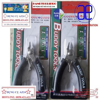 Kìm cắt chính xác miệng vát inox 4″ bg0001 buddy đài loan