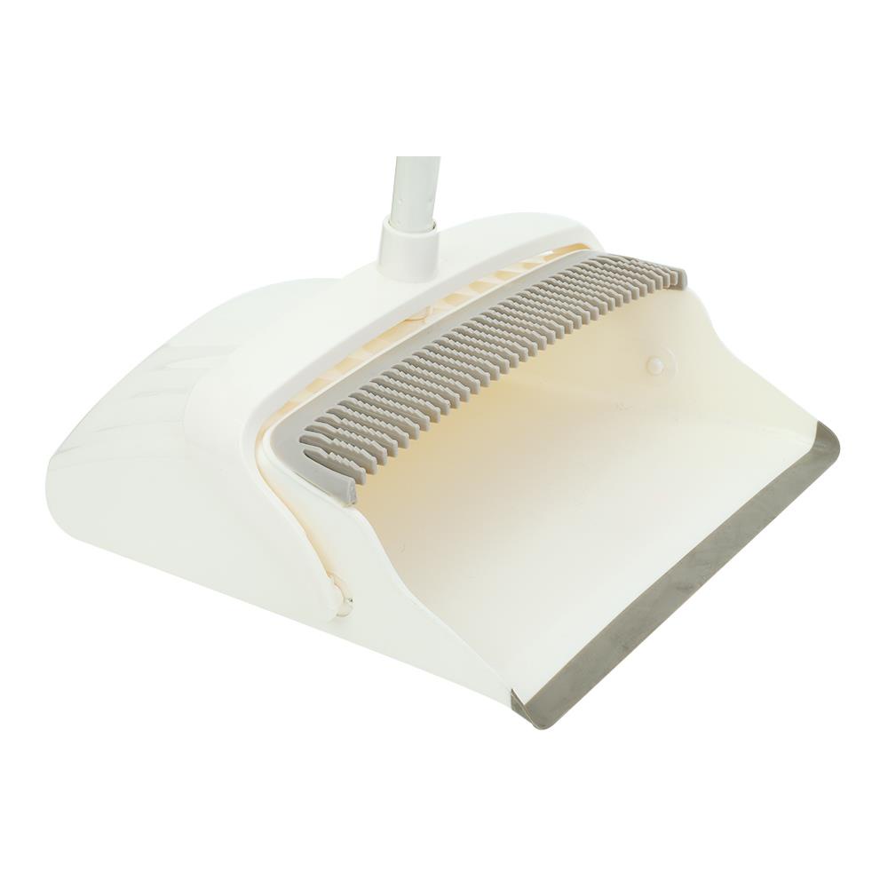 HomeBase ACCO Bộ chổi quét nhà với bàn chải nhựa 11 inch W26xH100xD26,5cm màu trắng