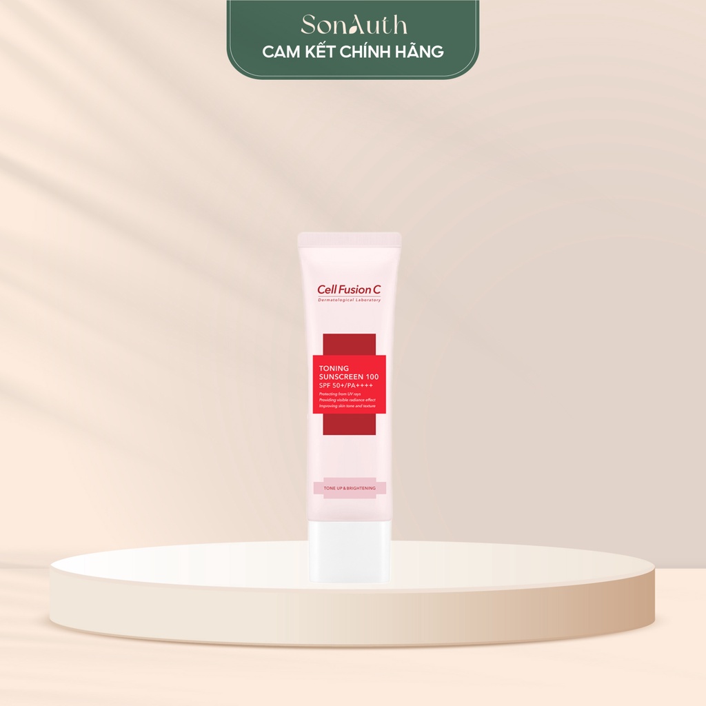 Kem chống nắng Cell Fusion C Toning Suncreen 100 SPF50+ PA+++