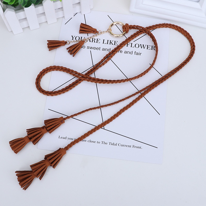 Dây thắt lưng chuông nhỏ, đai váy nữ chun co giãn