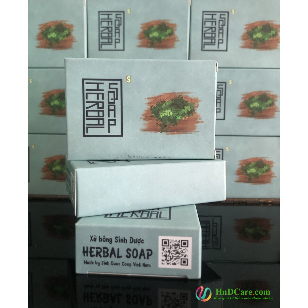 Xà Bông Cao Thảo Dược (Herbal Soap) - Xà Bông Xà Phòng Thảo Dược Sinh Dược - 100% tự nhiên (bánh 100g)