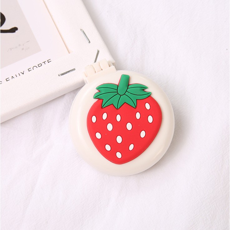 Gương Kèm Lược Gấp Gọn Mini Dễ Thương