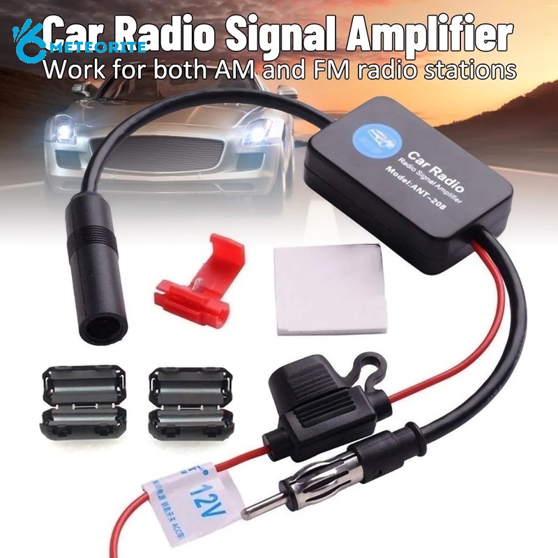 Bộ Khuếch Đại Tín Hiệu Radio FM/Antenna Siêu Bền Chuyên Dụng Cho Xe Hơi