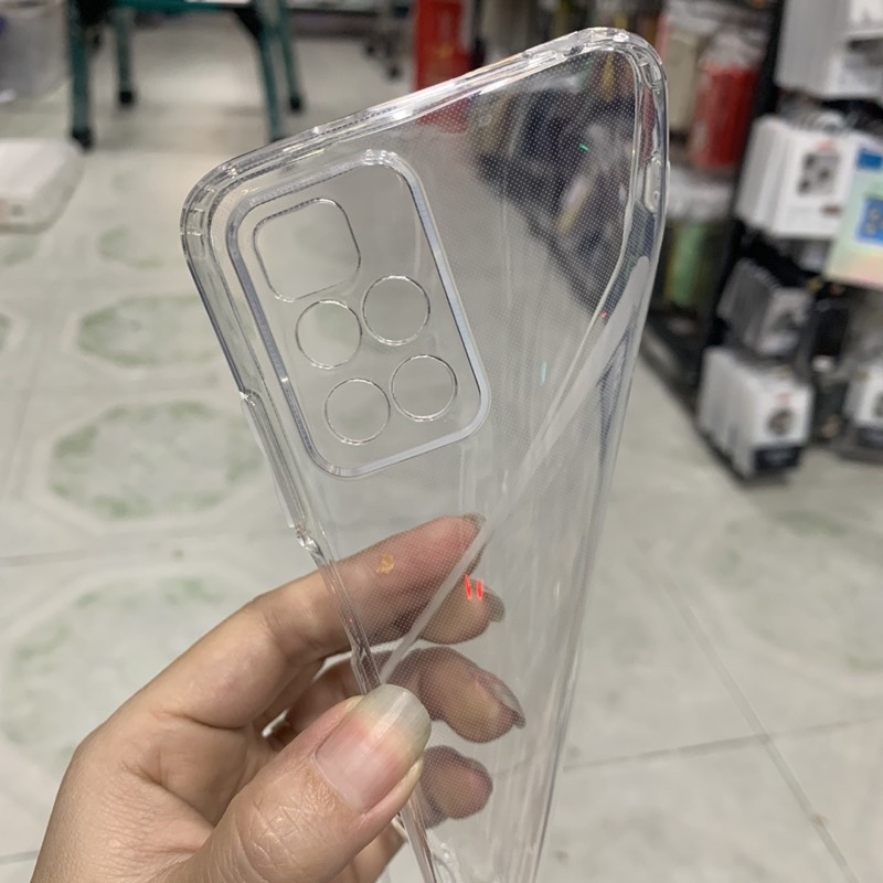 Ốp lưng Xiaomi Redmi 10 / Mi Note11 4G dẻo trong suốt