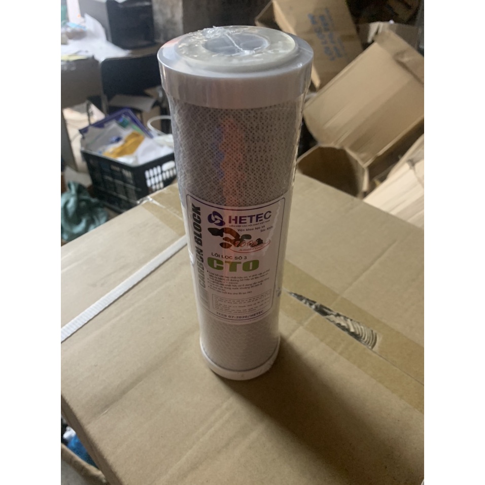 Lõi lọc than CTO số 3 dùng cho máy lọc nước RO
