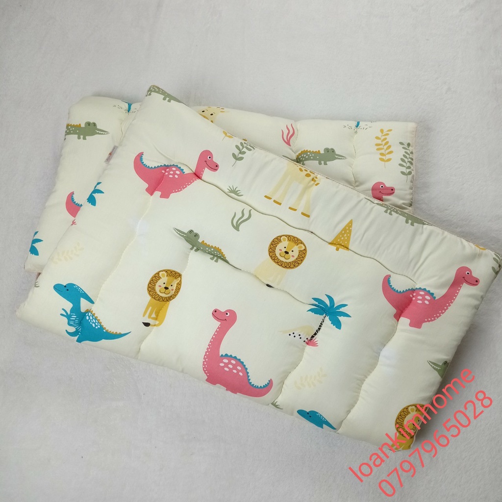 [KIMHOME] NỆM CHẦN GÒN COTON, KARA CHẦN GÒN KIMHOME 60x100cm, 70x120cm, 75x150cm CHO BÉ 0 ĐẾN 8 TUỔI