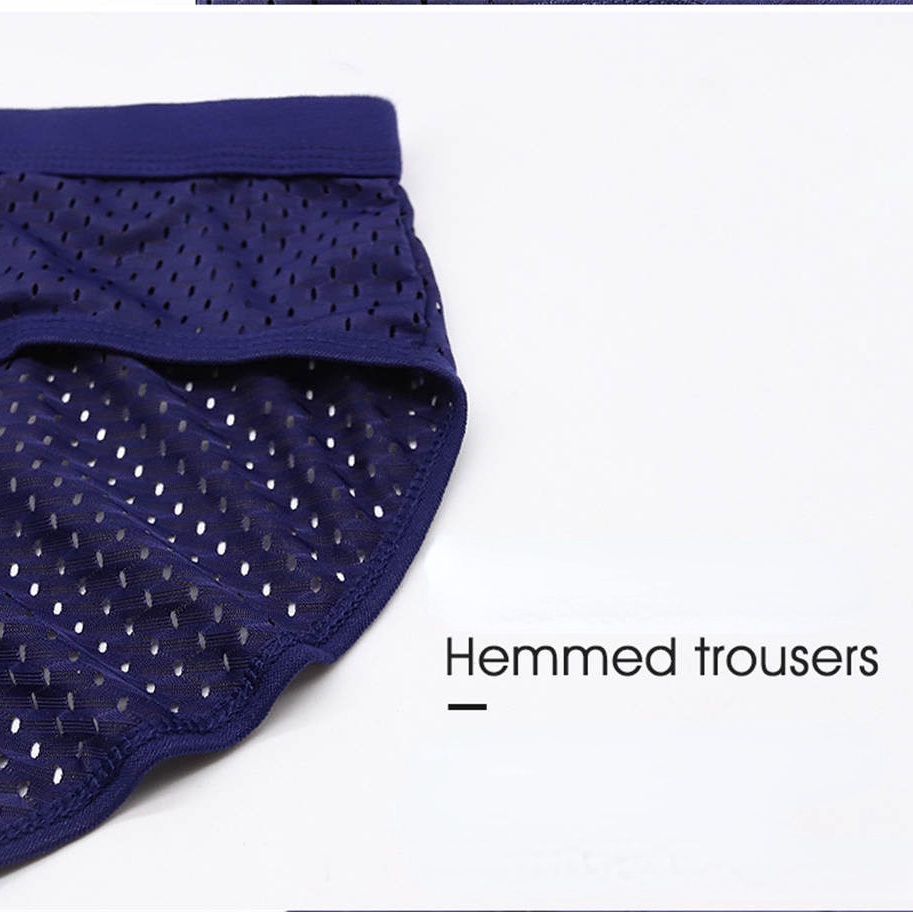 Bộ 4 Quần Lót Lưới Thoáng Khí Gợi Cảm Chính Hãng Cho Nam