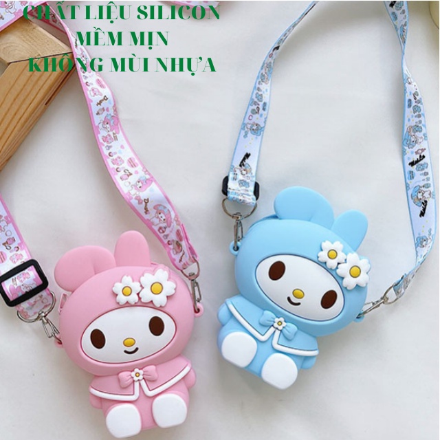 Túi đeo cho bé dễ thương hình thỏ siêu đẹp mini phong cách Hàn Quốc TIMIS TD 9007