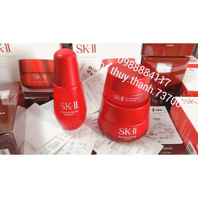 SK-II KEM DƯỠNG MẮT SKINPOWER EYE CREAM 15G- MẪU MỚI 2020