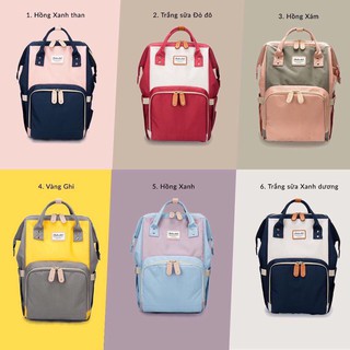 Balo Bỉm Sữa DOKOCLUB Cho Mẹ Và Bé Hàng 2019 Mẫu Mới Nhất Hót Nhất Có Ngăn Giữ Nhiệt Cho Sữa