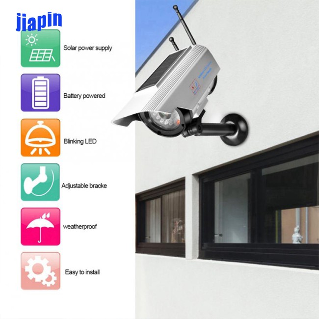 Camera An Ninh Có Đèn Led Bạc Sử Dụng Năng Lượng Mặt Trời | BigBuy360 - bigbuy360.vn