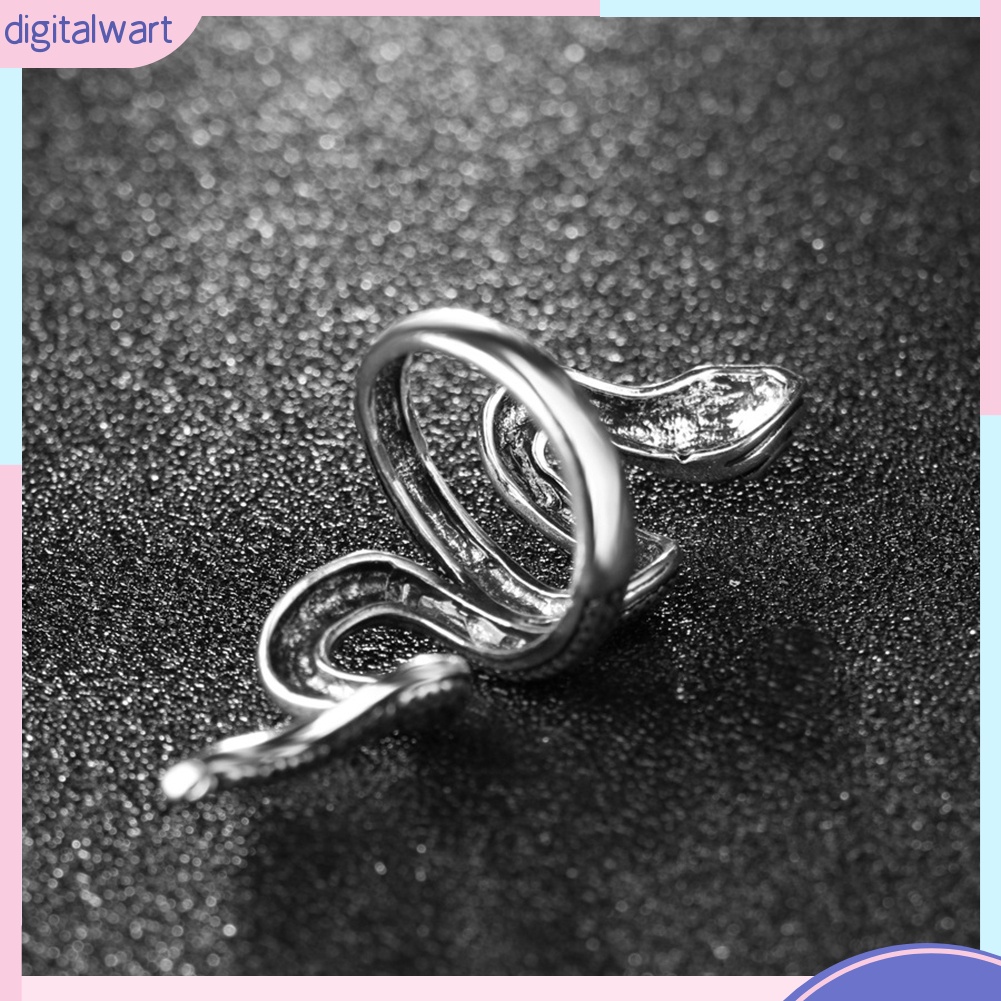 Nhẫn Hợp Kim Hình Rắn Hóa Trang Cho Nam Và Nữ