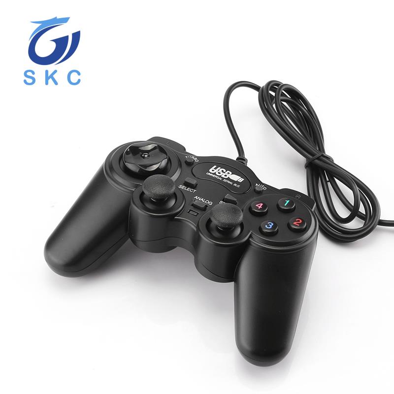 USB 2.0 Shock Joypad Game Controller Joystick for PC Laptop Computer