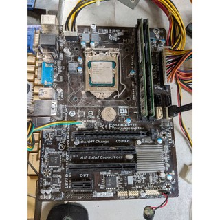 combo main h61, ram 4gb, chip, nguồn, ổ ( full đủ 1 bộ)