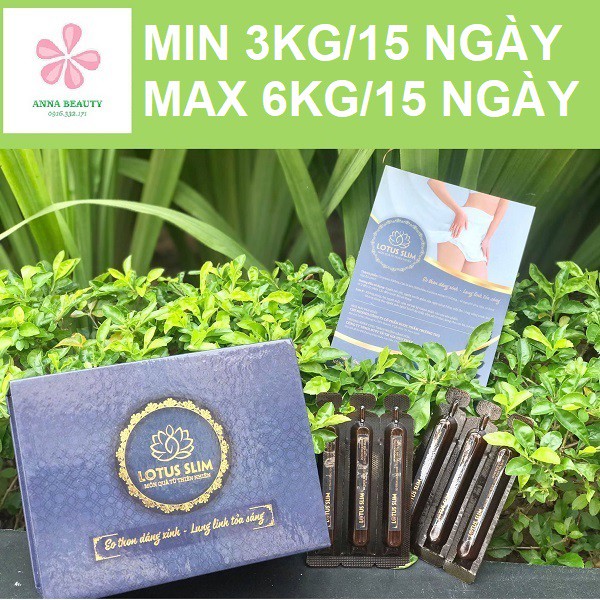 [3Ống dùng thử] Thức Uống Áp Dụng Thực Đơn Ăn Kiêng Giảm Cân An Toàn Nhanh Chóng Cấp Tốc LOTUS SLIM Chitosan | BigBuy360 - bigbuy360.vn