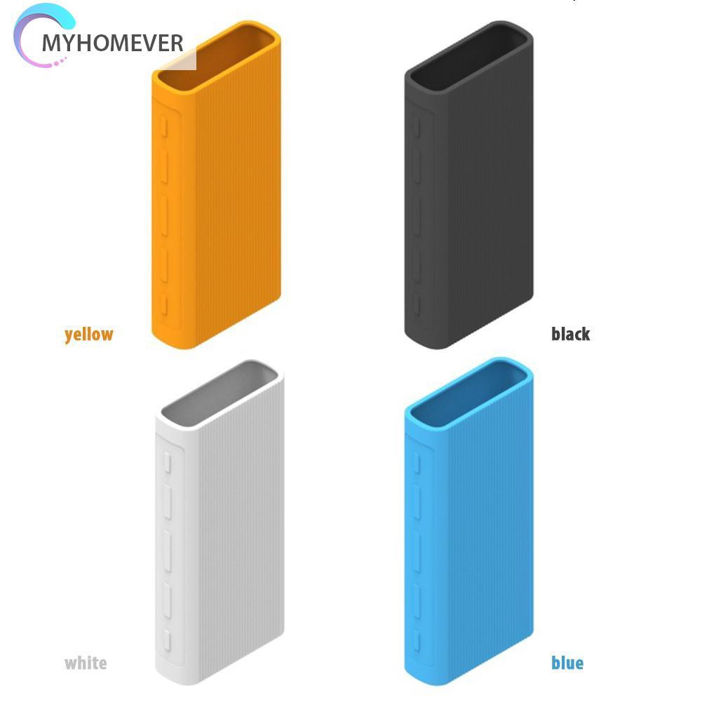 Vỏ Bảo Vệ Silicon Cho Pin Sạc Dự Phòng 20000mah Xiaomi 3