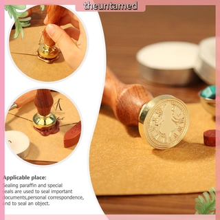 Retro Envelope Various Patterns Sealing Wax Copper Stamp DIY Custom Supply