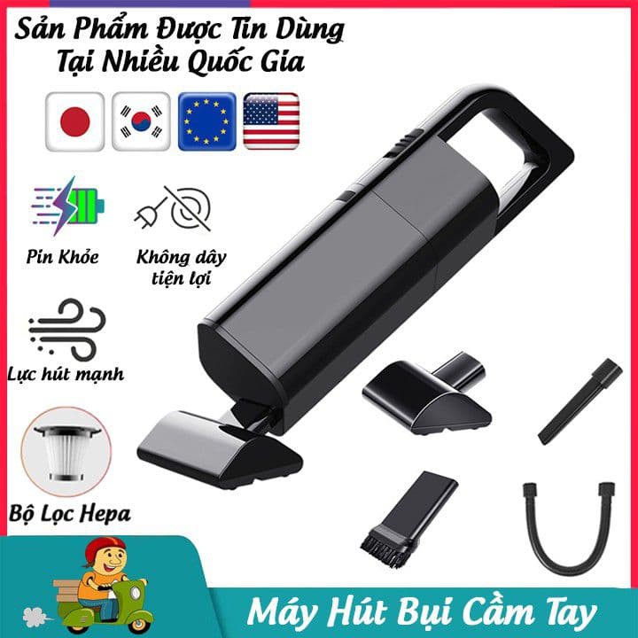 Máy hút bụi gia đình cầm tay không dây mini Derma Cao Cấp tiện lợi 120W Aikesi AKS-8001C - Bảo hành 12 tháng | BigBuy360 - bigbuy360.vn