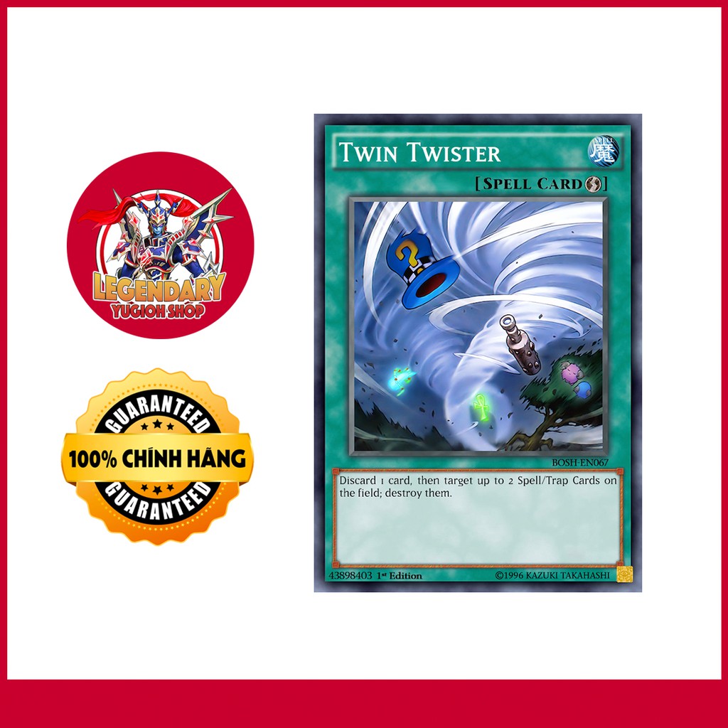 [EN][Thẻ Bài Yugioh Chính Hãng] Twin Twister