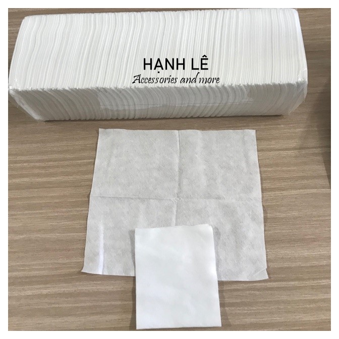 Lô 200 khăn khô tiệt trùng PA dùng trong Spa, chăm sóc cá nhân, dùng để lau mặt và rửa mặt tốt