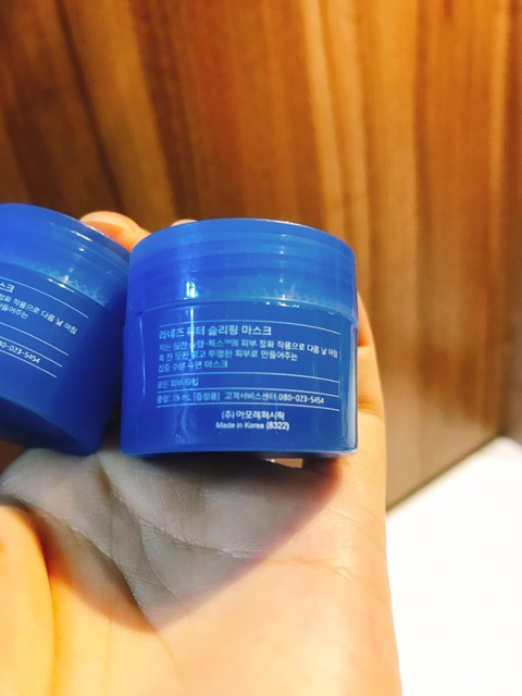 Set 2 mặt nạ ngủ mini Laneige & 1 dưỡng môi Born Lippy của The Body Shop