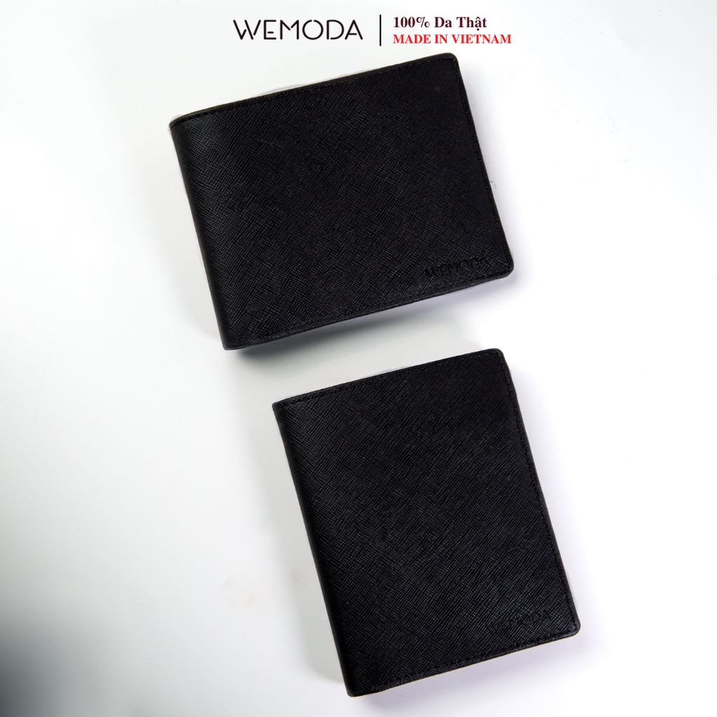 Ví Nam WEMODA chất liệu da bò Saffiano cao cấp chống xước bảo hành 24 tháng