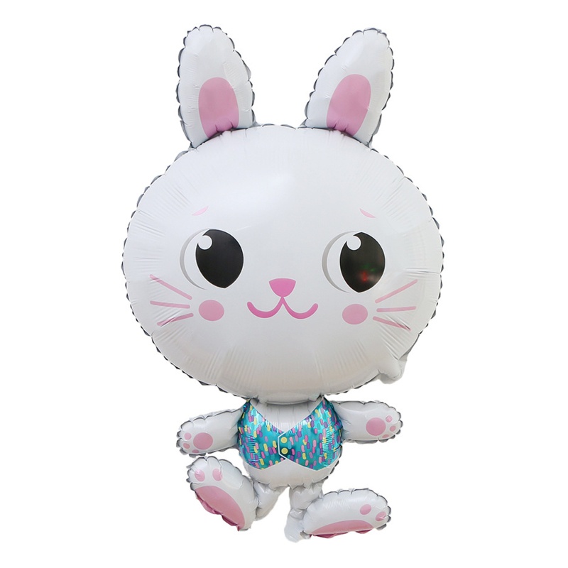 Bong bóng lá nhôm hình động vật dễ thương dùng trang trí tiệc sinh nhật cho bé