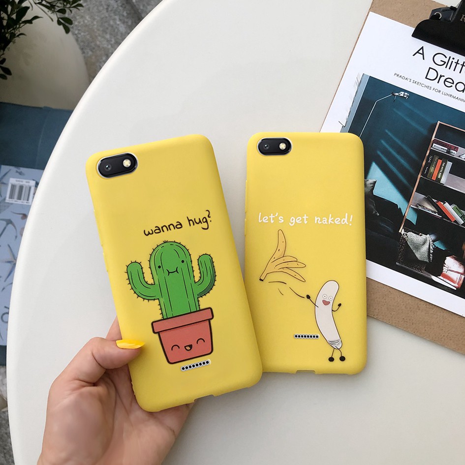 Ốp Điện Thoại In Hình Đáng Yêu Cho Xiaomi Redmi 6 / Redmi 6a Redmi6A 6 A A6 5.45 Inch
