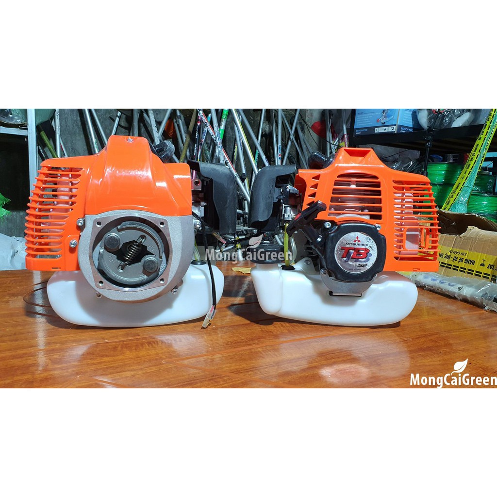 Đầu máy cắt cỏ Mitsubishi TB52 và TB43 - Động cơ máy cắt cỏ 52cc/43cc công suất lớn cực mạnh và bền bỉ