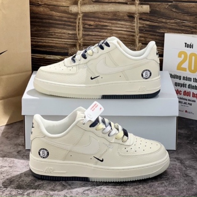 Hàng Siêu Cấp - Giày AF1 Low Brook.lyn Sail Black