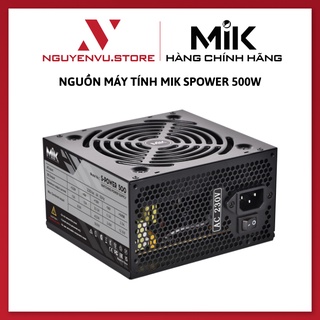 Nguồn máy tính mik spower 500w - mik spower psu 500w - hàng chính hãng