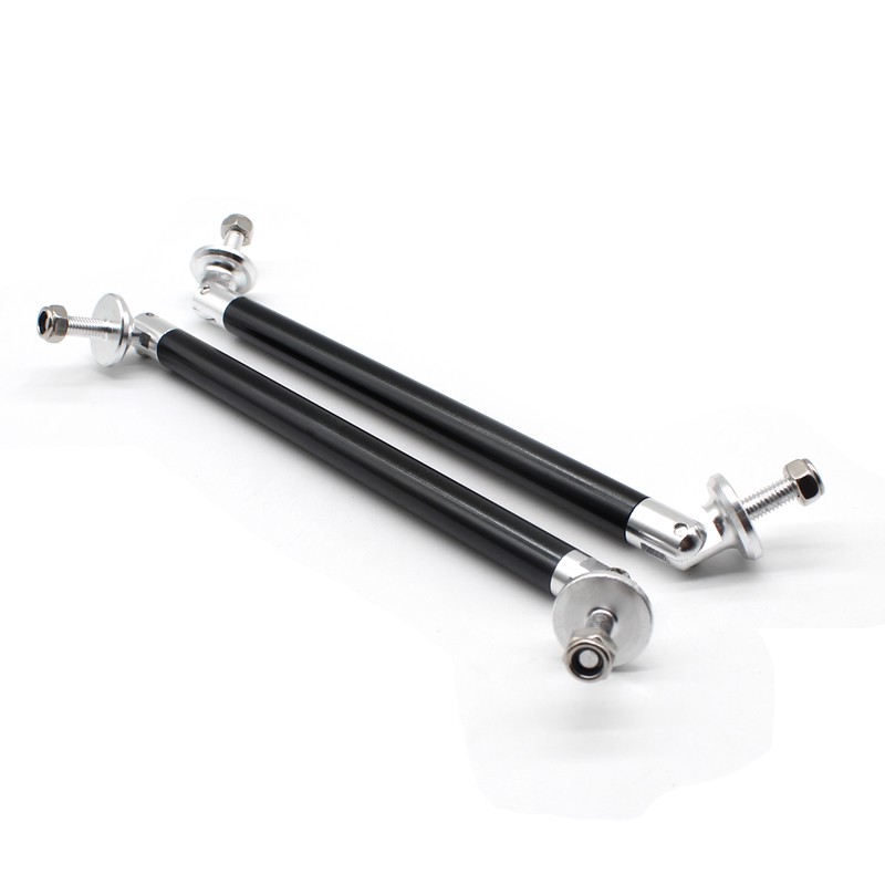 Set 2 Thanh Cản Trước / Sau Bằng Nhôm 75mm / 100mm / 150mm / 200mm Có Thể Điều Chỉnh Cho Xe Hơi