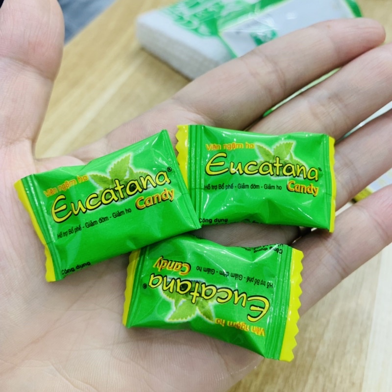 Kẹo Ngậm Ho Eucatana Candy - Bổ Phế Long Đờm Giảm Ho