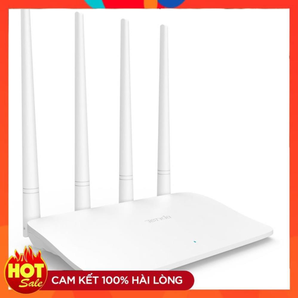 [Chính Hãng] Thiết bị phát sóng WIFI 4 anten tốc độ 300M TENDA F6 v4 - MU MIMO NHẬP KHẨU