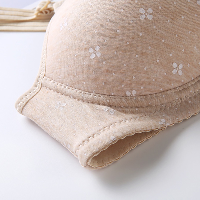 Áo Lót Nâng Ngực Không Gọng Cúp B C D Size 36-44 Chất Liệu Cotton Mỏng Mềm Mại Thoải Mái