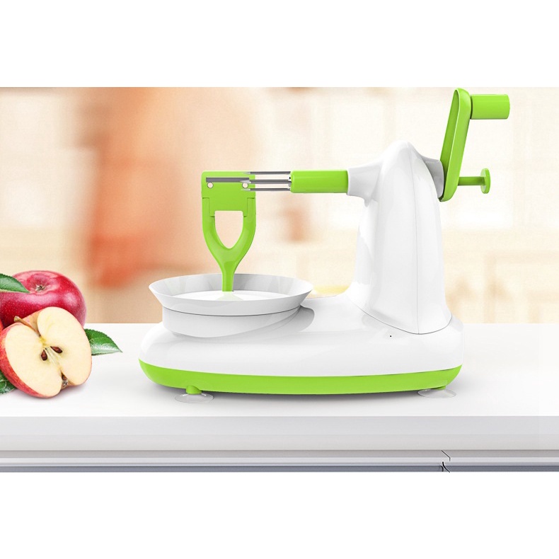 Máy Gọt Táo - Máy Gọt Đa Năng + Khuyến Mãi 2 Lưỡi Dao Thay Thế