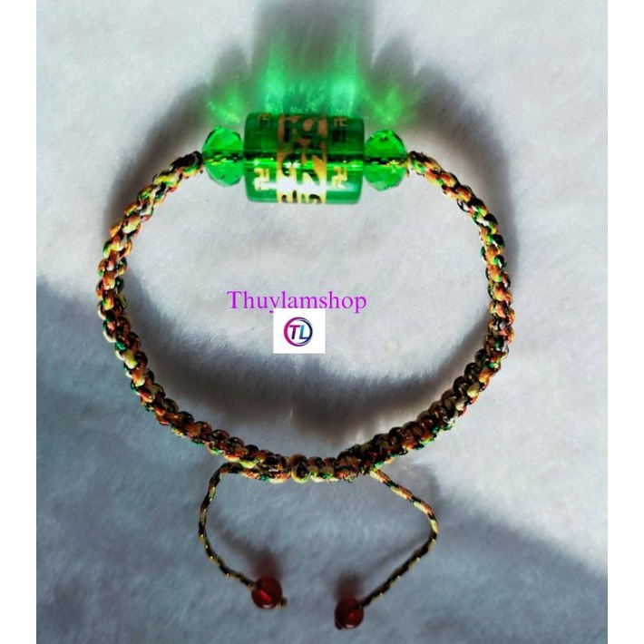 Võng ngũ sắc khắc chú Ommani chú đại bi nhà Phật luôn bình an hạnh phúc được chở che