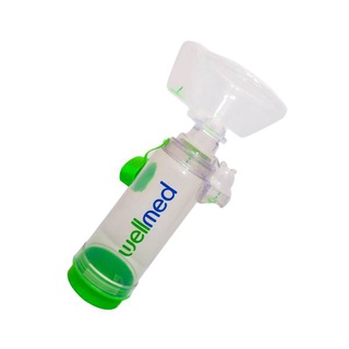 Buồng Đệm Xông Khí Dung Mũi Họng, Dụng Cụ Hít Mũi Hen Suyễn Wellmed DL-08 - Chính Hãng Siêu Thị Y Tế