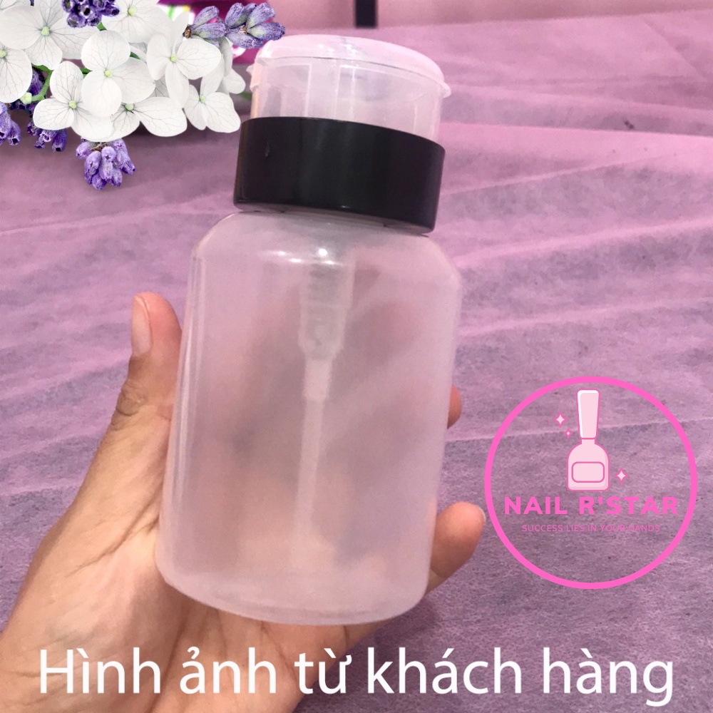Lọ đựng cồn/ acetone 250ml OPI đầu xịt NAIL R’STAR