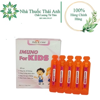 IMUNO FOR KIDS - TĂNG ĐỀ KHÁNG CHO BÉ