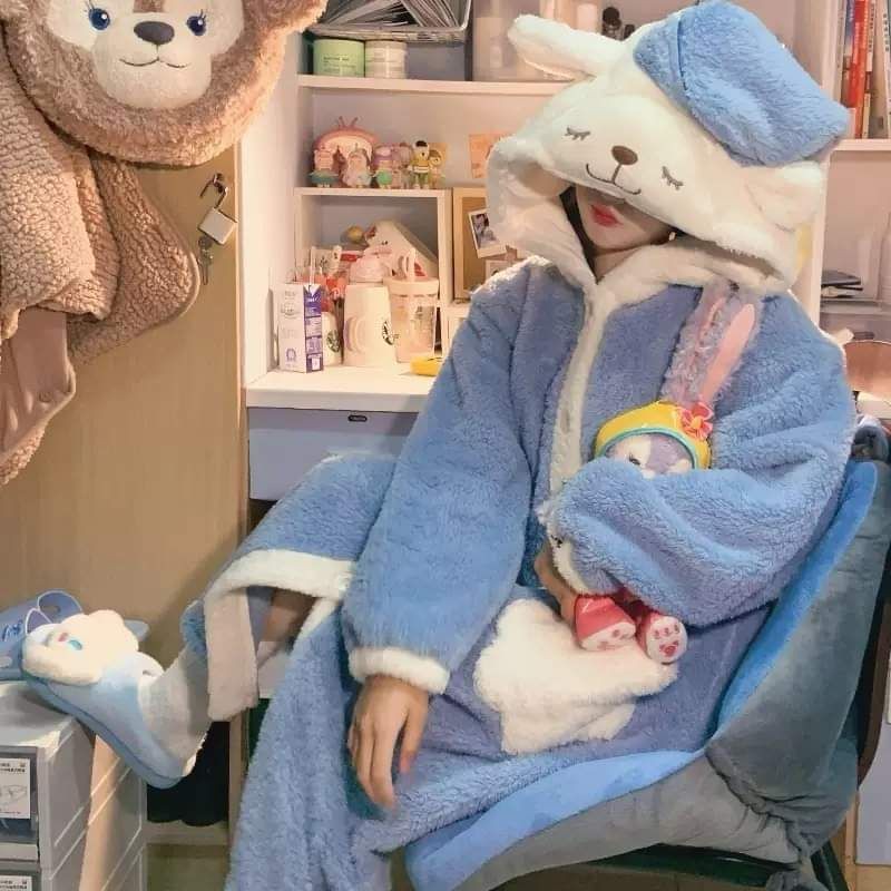 Bộ ngủ bông hình cừu