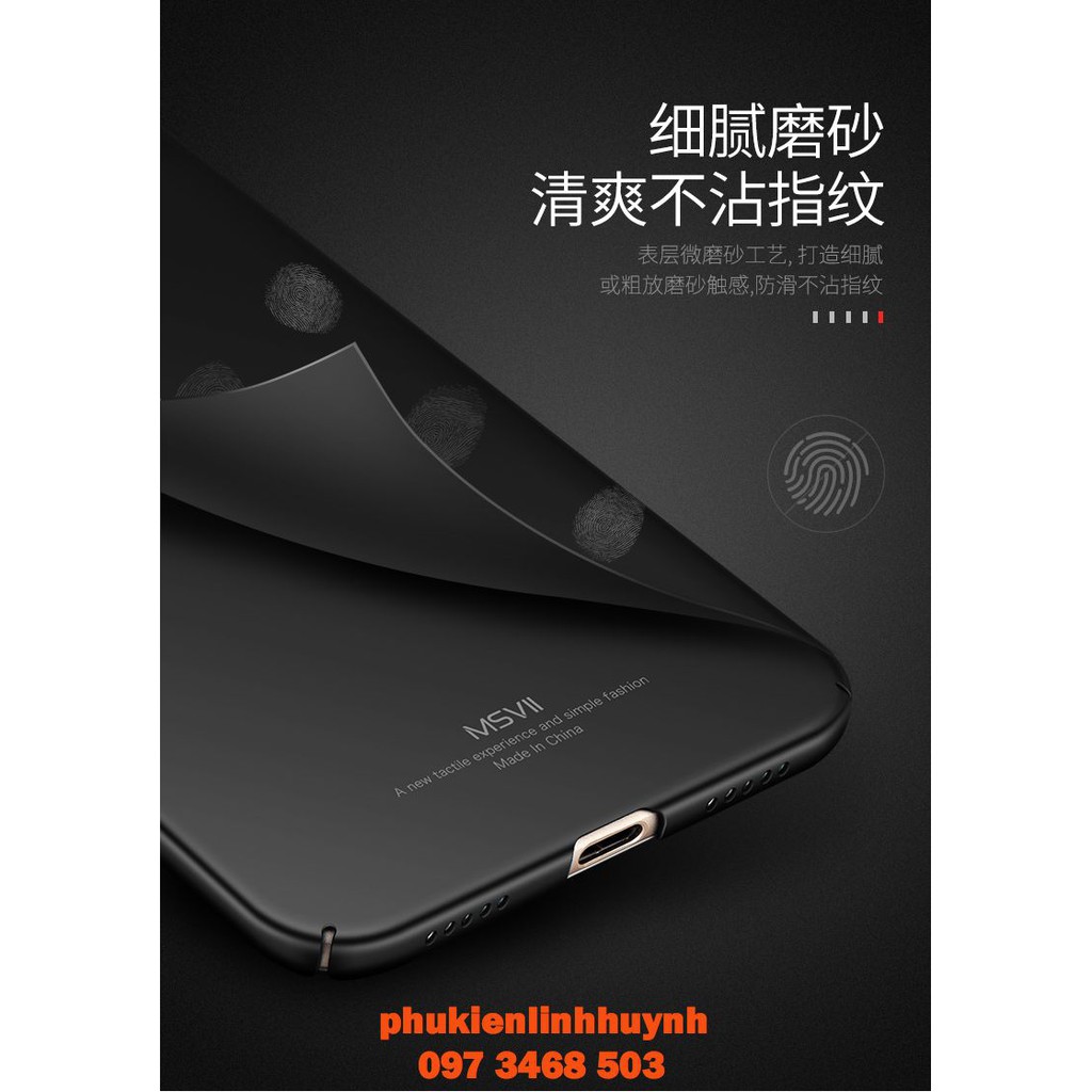 [Xiaomi Redmi Note 5a Prime] Ốp lưng MSVII nhưạ cứng full cạnh chính hãng MSVII cho note 5a prime