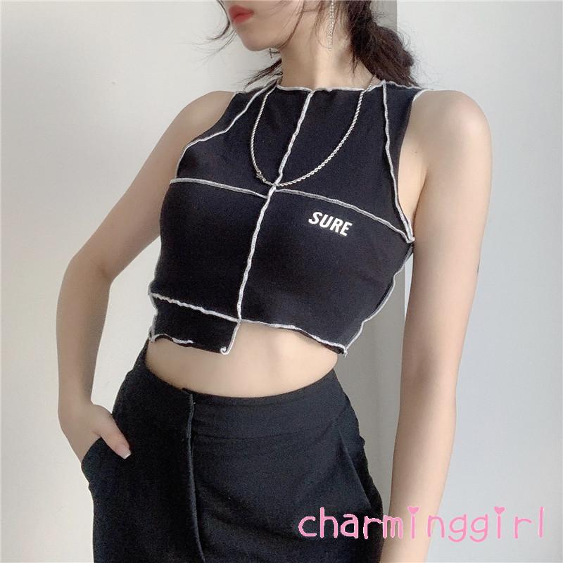 Áo Sát Nách Hoạ Tiết Hình Học Phong Cách Đường Phố Cá Tính