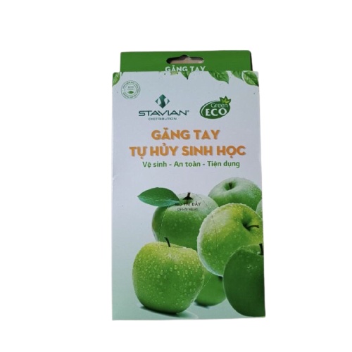 Găng Tay Nilon Tự Hủy Sinh Học 100 Chiếc Eufood Brand