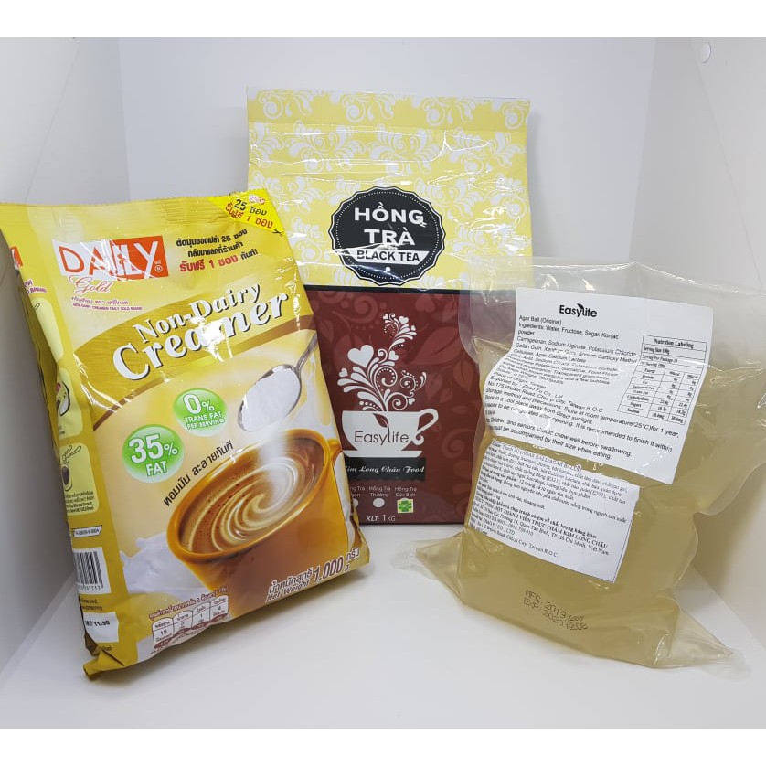 Hồng Trà Đặc Biệt/Ngon/Thường Easy Life 1kg nguyên liệu pha trà sữa ngon