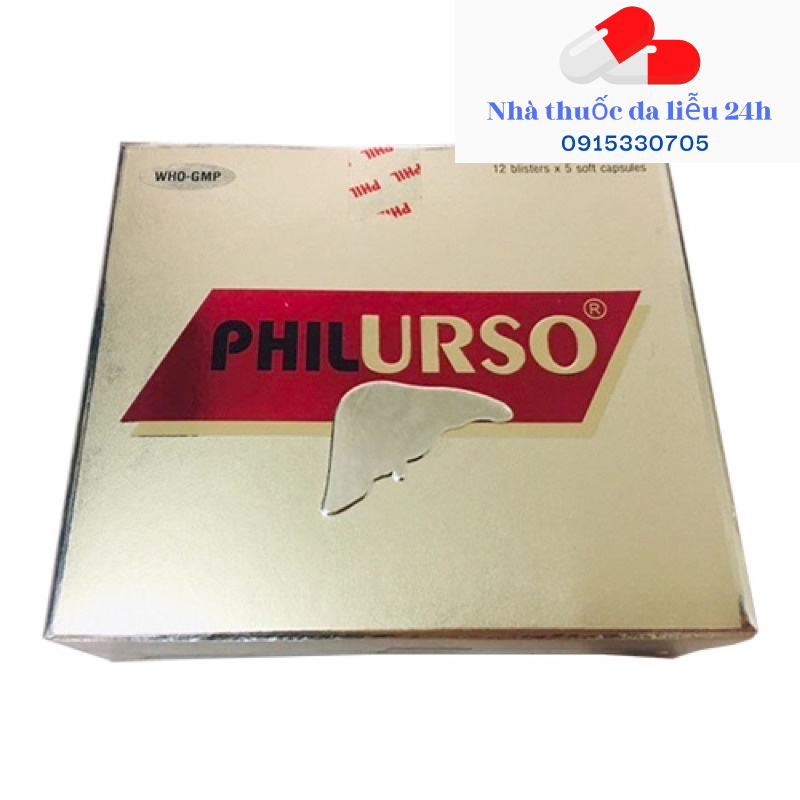 Bổ Gan Philurso hộp 60 viên - Nhà Thuốc Da Liễu 24h