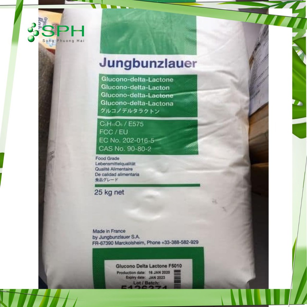 Đường Nho Pháp GDL_Gói 1KG (Glucono Delta Lactone) Hàng nhập khẩu Giá tốt