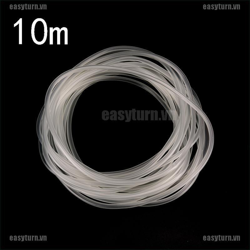 5/10m Ống Silicon Trong Suốt Cho Bể Cá 4/6mm