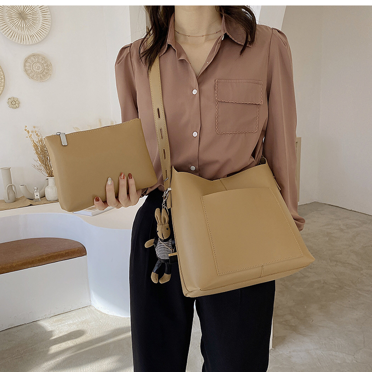 Túi Đeo Vai JASMIN NOIR Sức Chứa Lớn Thời Trang Thu Đông 2020 Dành Cho Nữ